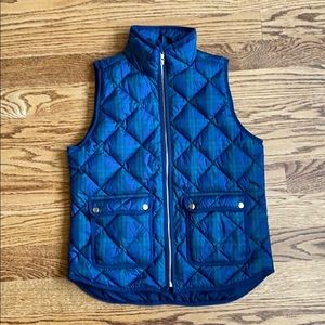 J.Crew Plaid Vest